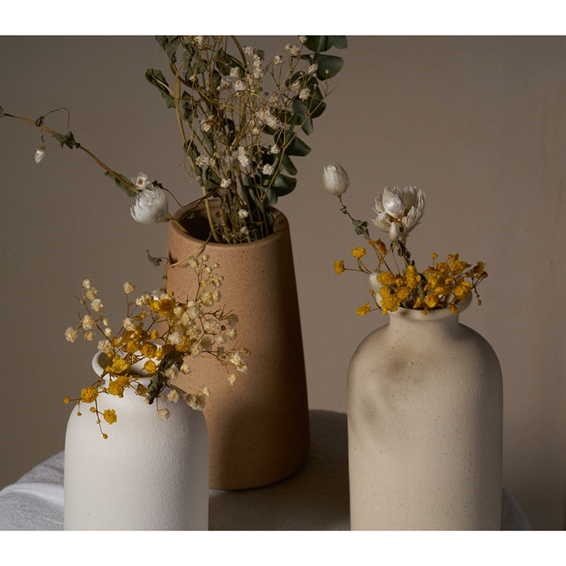 Nordic Handmade Ceramic Vase